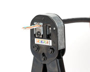JONARD | Unshielded RJ45 Passthrough Connector for CAT6A Cable, Pack of 100 | #RJ456AUS-100