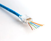 JONARD | CAT6 RJ45 Pass-Through Connectors (Pack of 50) | #RJ45-650