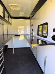 SMG TRAILERS | 6X10 Flat Nose Fiber Splicing Trailer | #FN-6x10