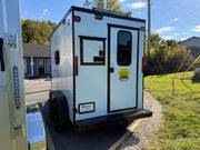 SMG TRAILERS | 6X10 Flat Nose Fiber Splicing Trailer | #FN-6x10