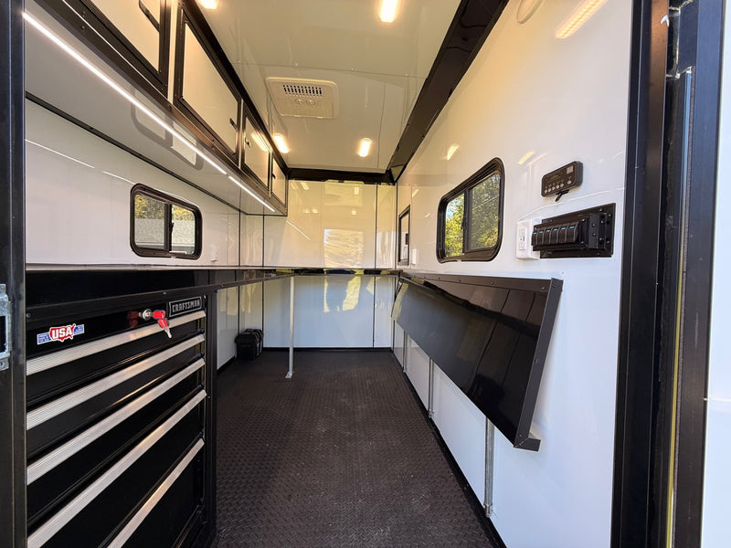 SMG TRAILERS | 6X10 Flat Nose Fiber Splicing Trailer | #FN-6x10