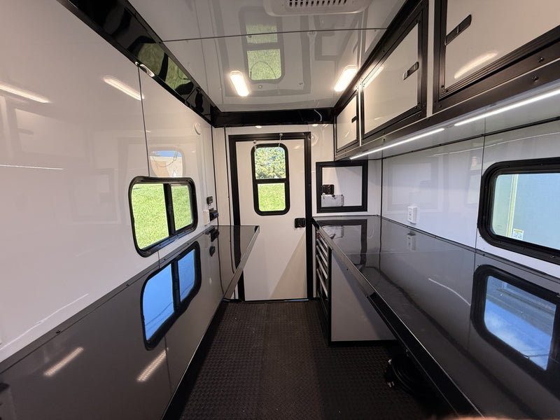 SMG TRAILERS | 6X10 Flat Nose Fiber Splicing Trailer | #FN-6x10
