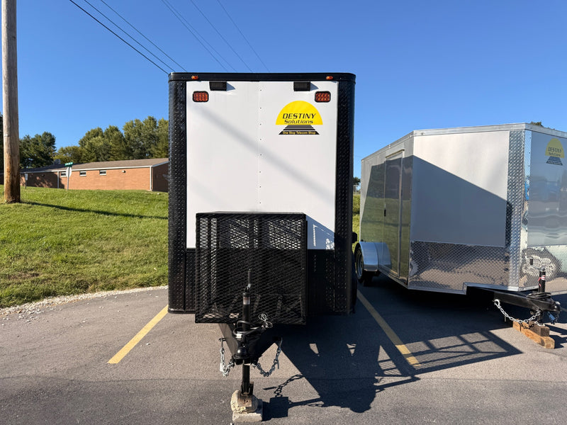 SMG TRAILERS | 6X10 Flat Nose Fiber Splicing Trailer | #FN-6x10