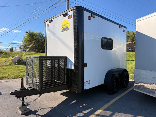 SMG TRAILERS | 6X10 Flat Nose Fiber Splicing Trailer | #FN-6x10