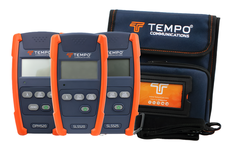 TEMPO | Optical Power Meter & Stabilized Light Source Kits (OPM/SLS) | #SM DUAL KIT