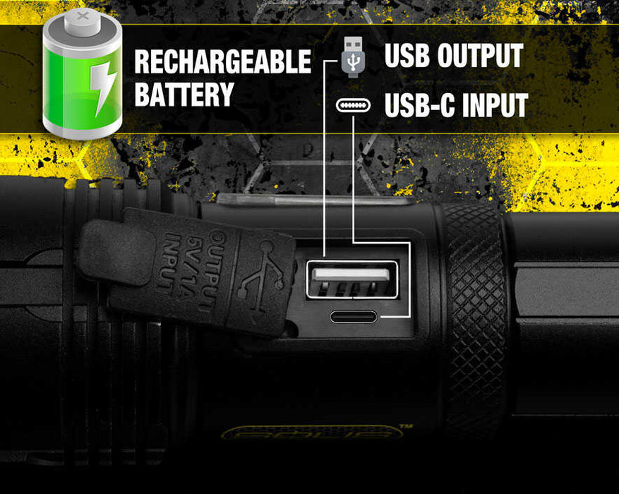 JONARD | Solis™ Rechargeable Tactical Flashlight | #SOL-F1