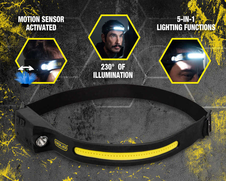 JONARD | Solis™ Rechargeable LED Flex Headlight | #SOL-H1