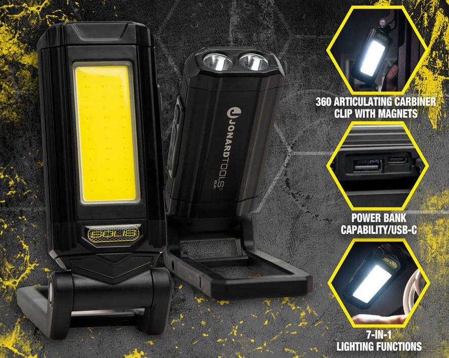 JONARD | Solis™ Rechargeable 360° Pivoting Worklight | #SOL-W1