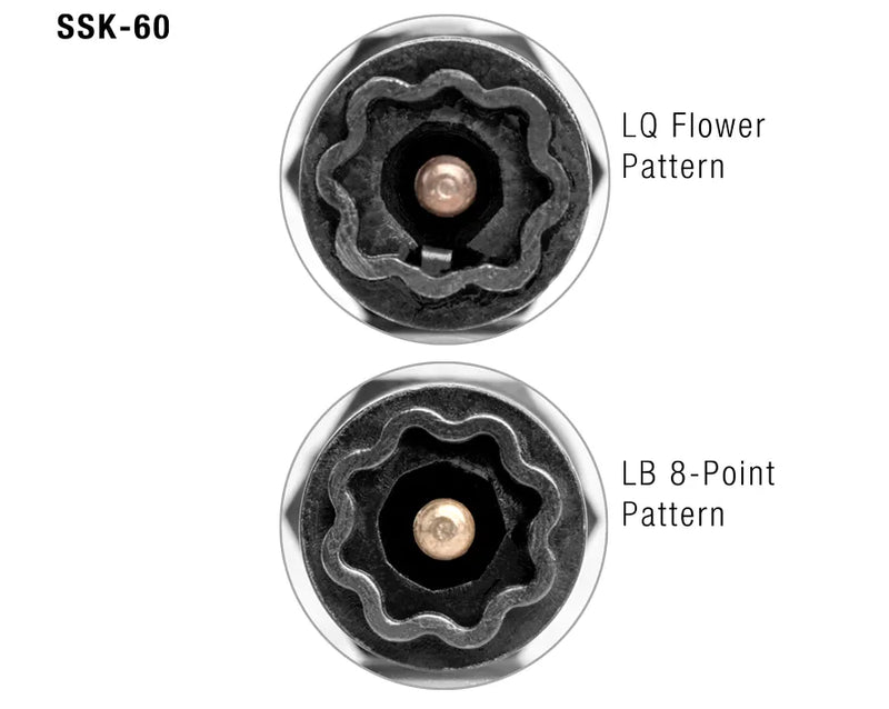 JONARD | Star Key Can Wrench Kit for LQ & LB Patterns | #SSK-600