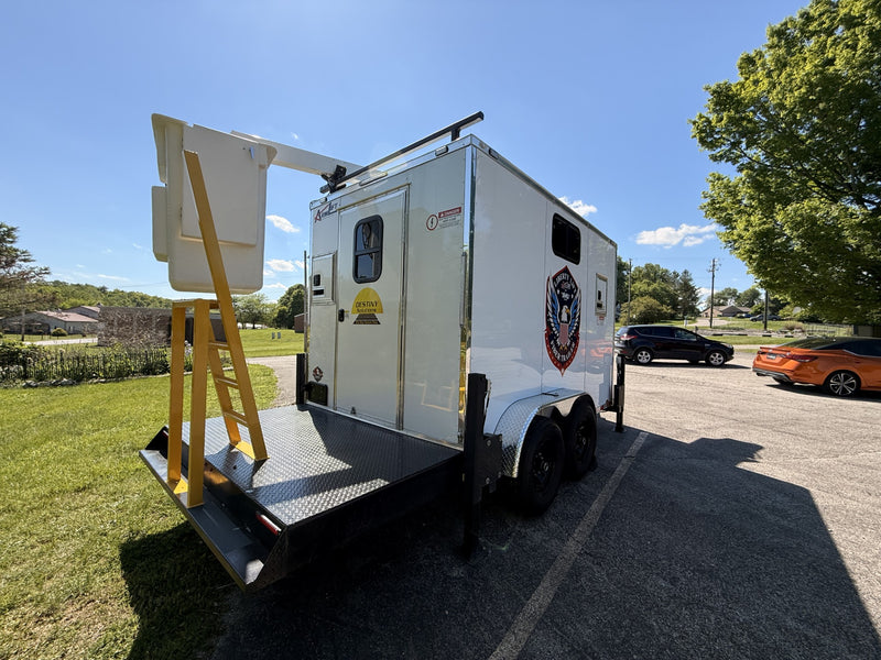 Self-Leveling Liberty Lift Bucket Lift Fiber Trailer | #LLB-LFT