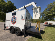 Self-Leveling Liberty Lift Bucket Lift Fiber Trailer | #LLB-LFT