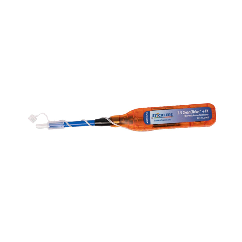 Sticklers | CleanClicker™ +1K 2.5mm Fiber Optic Connector Cleaner | #CC1251K