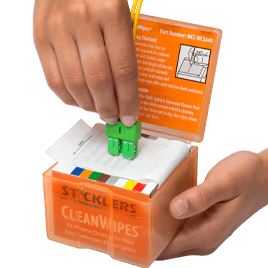 Sticklers | CleanWipes 640 Lint Free Fiber Optic Wipes | #WCS640