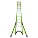 Sumostance w/HyperLite Technology 28' Fiberglass Extension Ladder w/Cable Hooks, CLAW, & Pole Strap, Type IA, 300lb Load Capacity | #18428
