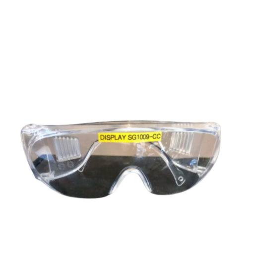 DESTINY SOLUTIONS | Clear Anti-Fog Safety Glasses (12 PK) - Fits Over Prescription Glasses | #SG1009-CC-BOX