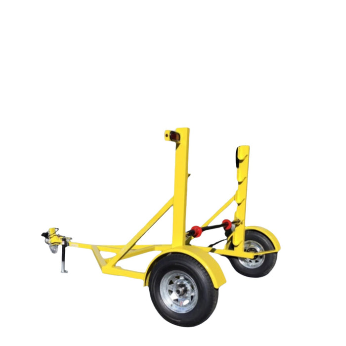 DESTINY SOLUTIONS | Heavy Duty Manual-Adjustable Height Reel Trailer - 7,000lb Capacity | #RTM-7KFB-Y