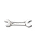 JONARD | Angled Speed Wrench Stubby, 7/16 inch | #ASWS-716