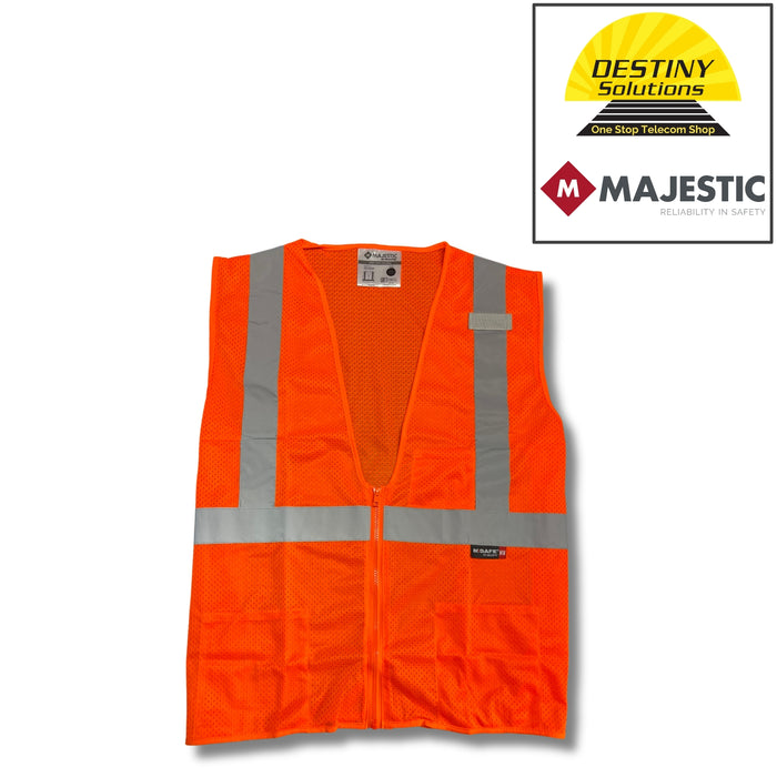 MAJESTIC | High Visibility Mesh Vest, ANSI 2, R | #75-3202-XXXL