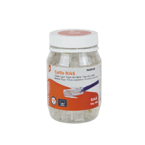 TEMPO | CONN RJ45 CAT5E MOD PLUG 100-PK | #PA9549