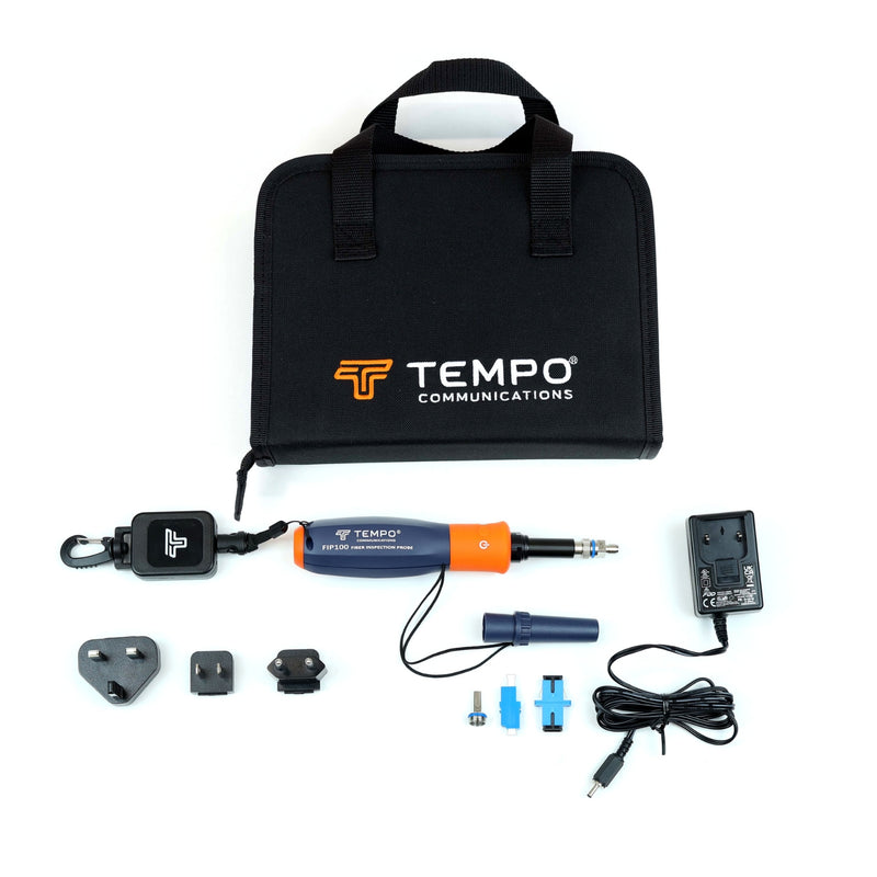 TEMPO | Fiber Inspection Probe Kit LC/UPC | #FIP100KIT3