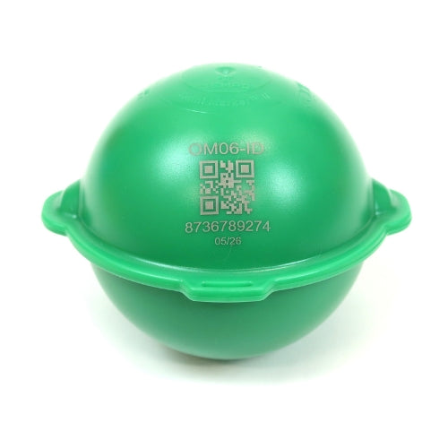 TEMPO | OmniMarker-ID Underground Utility Marker Ball (Green, Sanitary, 121.6kHz) | #OM06-ID