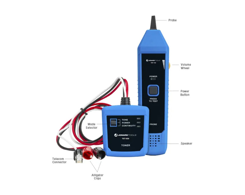JONARD | Cable Tester Tone & Probe Kit | #TETP-800