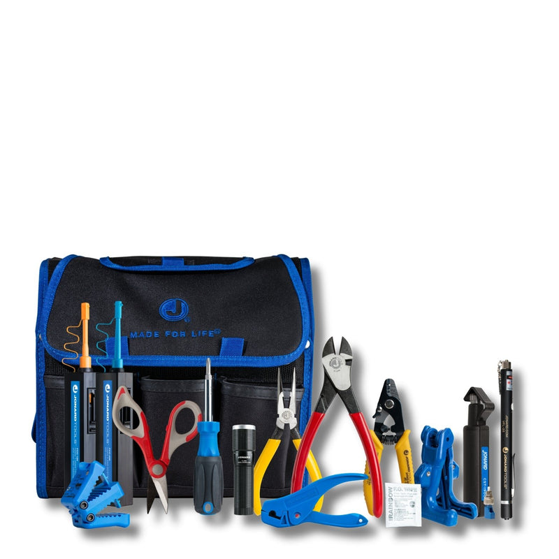 JONARD | Fiber Prep Kit with Connector Cleaners, Visual Fault Locator+ | #TK-161