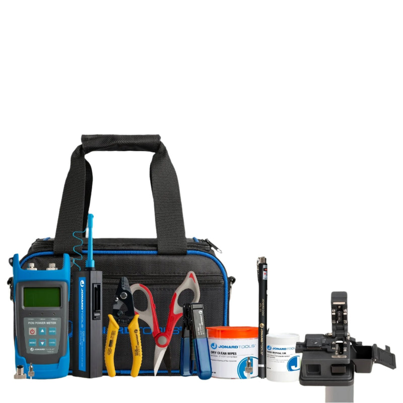 JONARD | FTTH Prep Kit w/ PON Power Meter | #TK-185PON