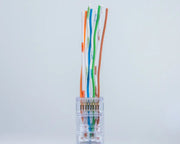 JONARD | CAT5e RJ45 Pass-Through Connectors (Pack of 50) | #RJ45-550