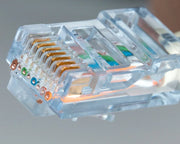 JONARD | CAT6 RJ45 Pass-Through Connectors (Pack of 50) | #RJ45-650