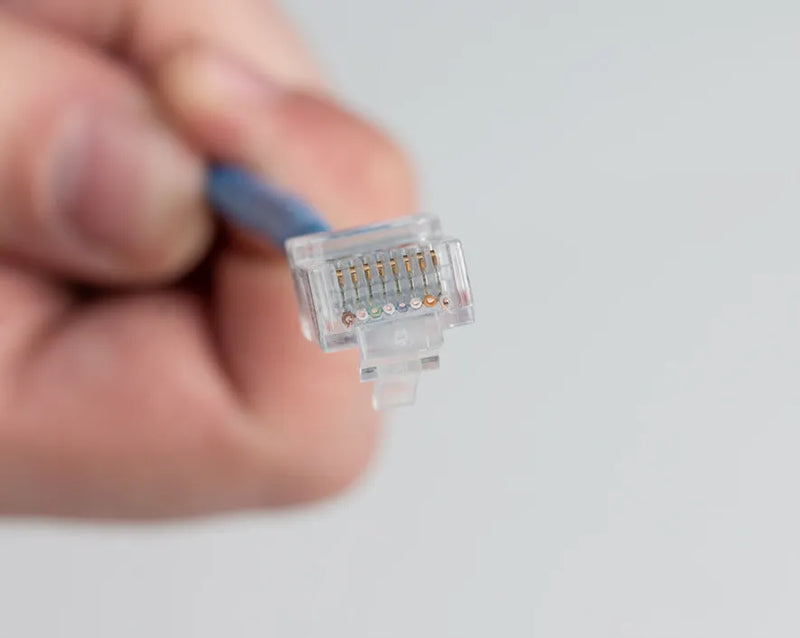 JONARD | CAT6 RJ45 Pass-Through Connectors (Pack of 50) | #RJ45-650