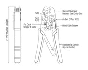 JONARD | Modular 6-in-1 Crimping Tool | #UC-864