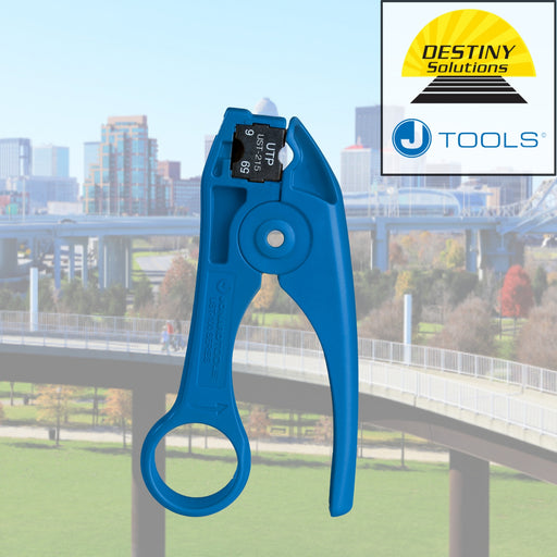 JONARD | Cable Stripping Tool for RG59, RG6 Cables and CAT/TP Twisted Pair Cables | #UST-150