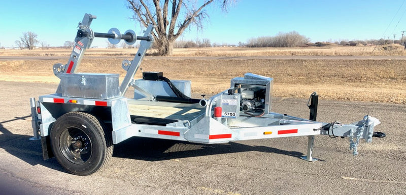 Larson Cable Trailer | No Reel Turning Capability | P/N: 5700G