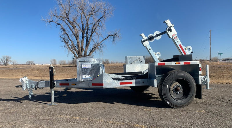 Larson Cable Trailer | No Reel Turning Capability | P/N: 5700G