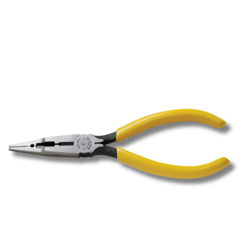Klein Tools |  Pliers, Connector Crimping Needle Nose, 7-Inch | #VDV026-049