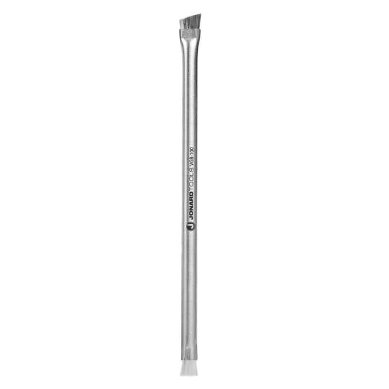 JONARD | V-Groove Cleaning Brush, Metal & Nylon | #VGB-100