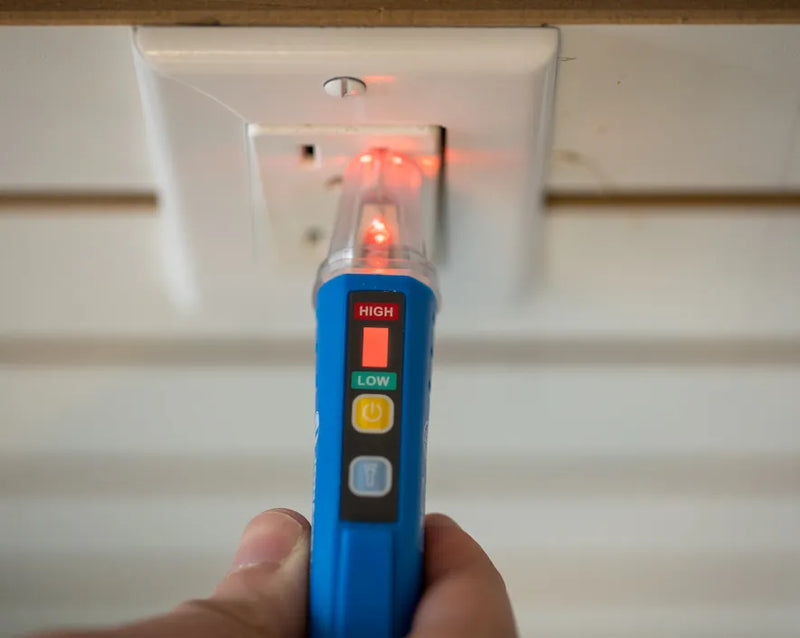 JONARD | Non-Contact Dual Range Voltage Detector Pen, 24-1000VAC & 90-1000VAC W/LED Flashlight | #VT-1100