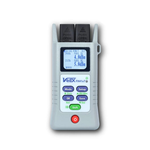 VeEX | FX41xT PON Terminated Power Meter, 1G/10G - 1490/1577nm with High Power (CATV) OPM | #Z06-99-256P