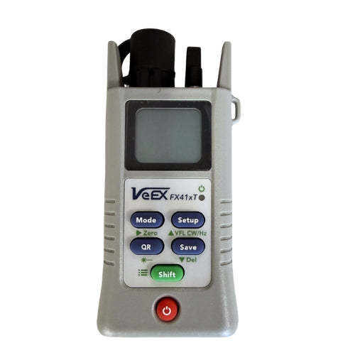 VeEX | FX41xT PON Terminated Power Meter, 1G/10G - 1490/1577nm with VFL | #Z06-99-255P-FRC
