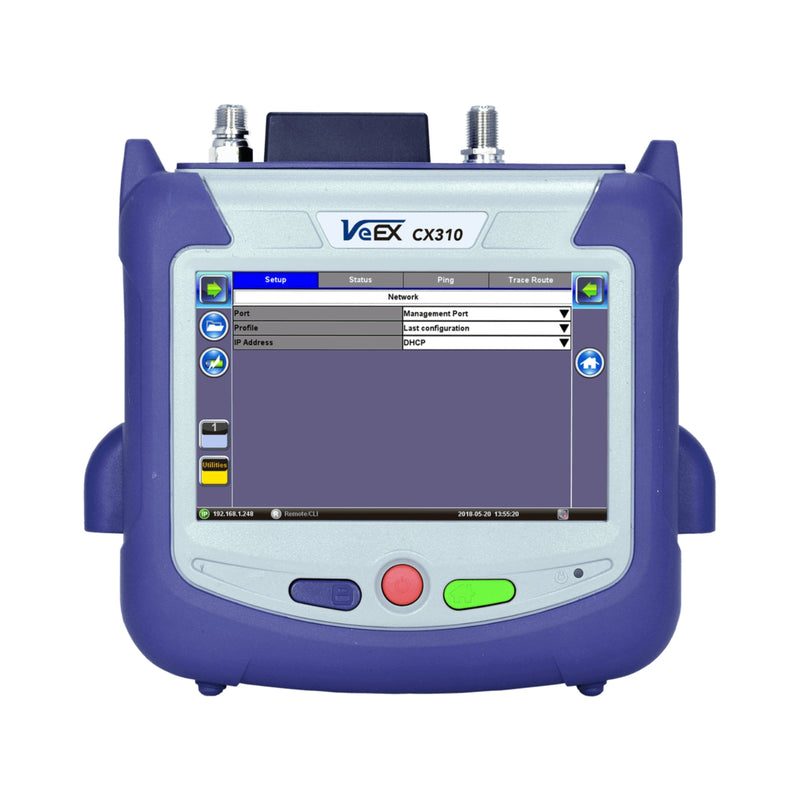 VeEX | VePAL CX310 DOCSIS 3.1 Installation Test Set W/ Enhanced Spectrum Engine | #Z02-05-004P