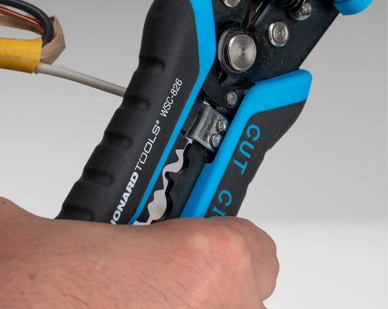 JONARD | Wire Stripper & Crimper, 8-26 AWG | #WSC-826