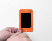JONARD | Wall Box Template & Level for Non-Metallic Boxes, 1-Gang and 2-Gang | #WTL-12