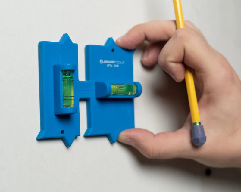 JONARD | Wall Box Template & Level for Metal Boxes, 1-Gang and 2-Gang | #WTL-32M
