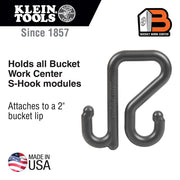 KLEIN TOOLS | 2-Inch Utility Bucket S-Hook | #BC311