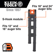 Klein Tools | Auger Bit Storage Module, S-Hook | #BC507S