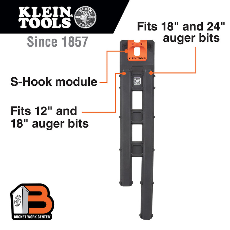 Klein Tools | Auger Bit Storage Module, S-Hook | #BC507S