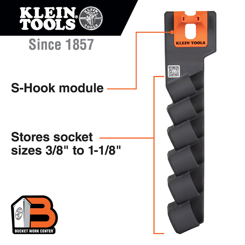 Klein Tools | Socket Storage Module, S-Hook | #BC509S