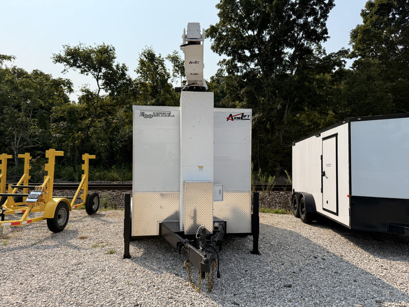 SMG TRAILERS | Self-Leveling Liberty Lift Bucket Lift Fiber Trailer | #LLB-LFT