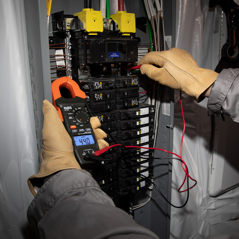KLEIN TOOLS | Digital Clamp Meter, AC Auto-Ranging 400 Amp | #CL120